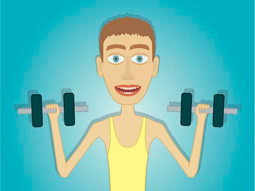 Muscle Clicker: Gym game artwork