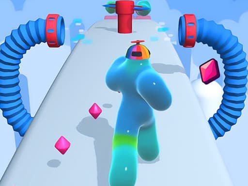 Runner Blob 3D artwork