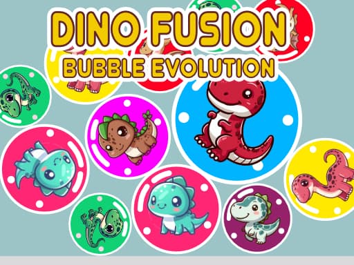 Dino Fusion Bubble Evolution artwork