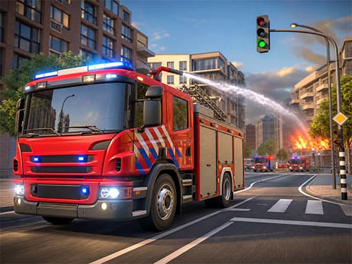 Fire Truck Rescue simulator artwork
