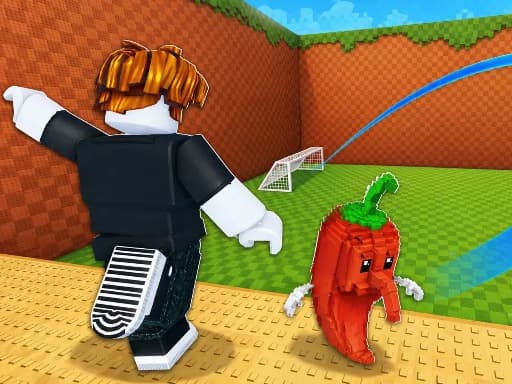 Kick a Lucky Block: Tsunami Football artwork