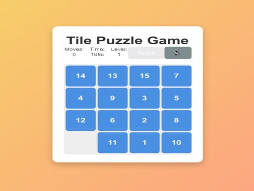 Tile Puzzle Game artwork