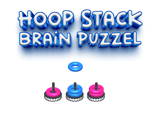 Hoop Stack Brain Puzzel Game artwork