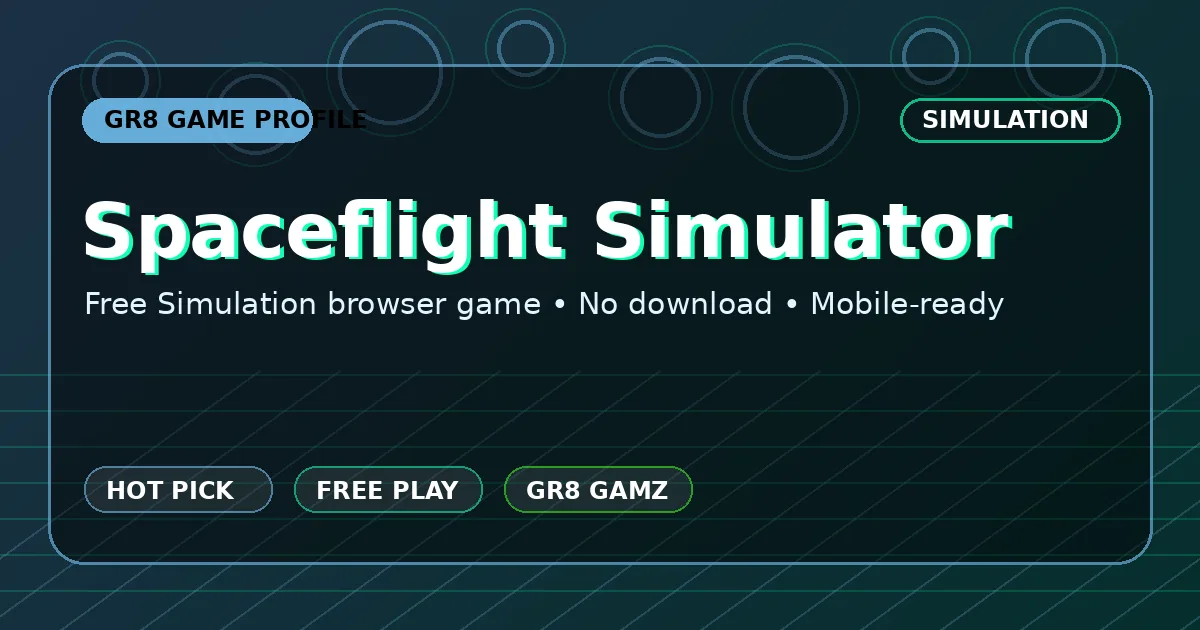 Spaceflight Simulator artwork
