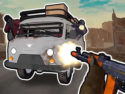Grandfather Road Chase: Realistic Shooter artwork