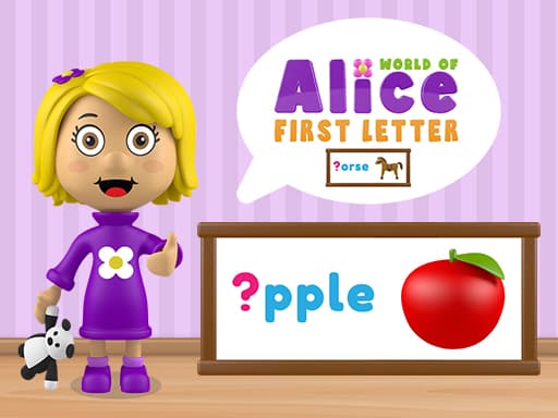 World of Alice First Letter artwork