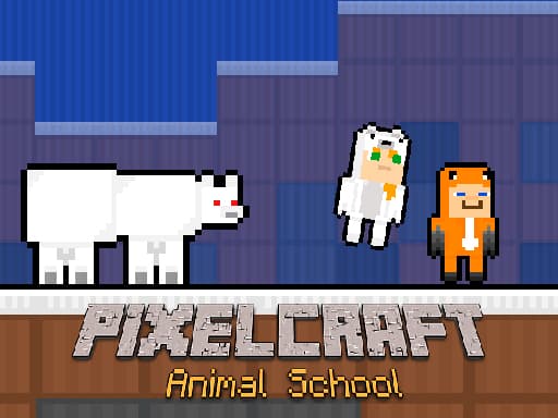 PixelCraft Animal School artwork