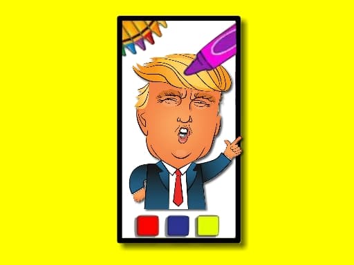 Trump Coloring Time artwork