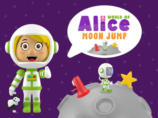 World of Alice Moon Jump artwork
