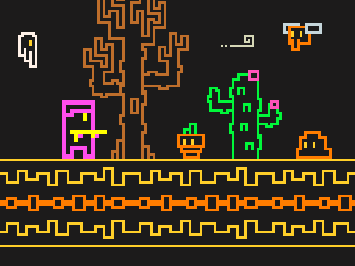 Line Pixel Adventure artwork