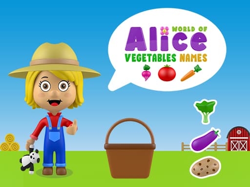 World of Alice Vegetables Names artwork