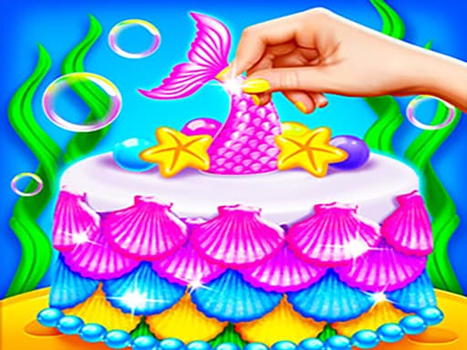 Mermaid Glitter Cake Maker artwork