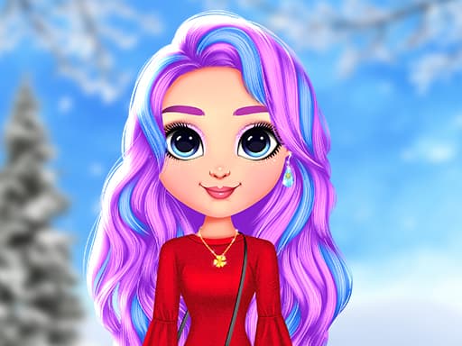 Rainbow Girls Perfect Winter Outfits artwork