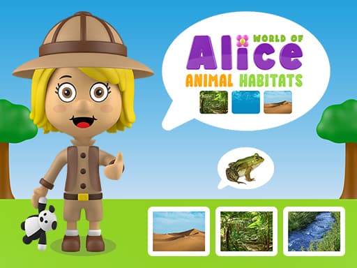 World of Alice Animal Habitat artwork