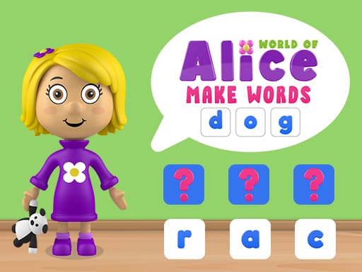 World of Alice Make Words artwork