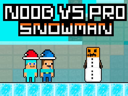 Noob vs Pro Snowman artwork