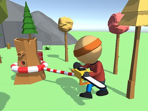 Wood Man Cutter artwork