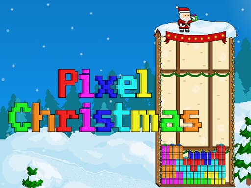 Pixel Christmas artwork
