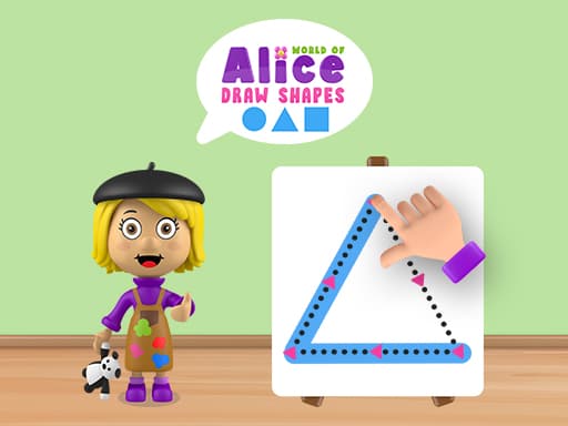 World of Alice Draw Shapes artwork
