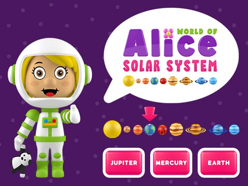 World of Alice Solar System artwork