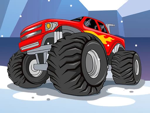 Monster Truck Wheels Winter artwork