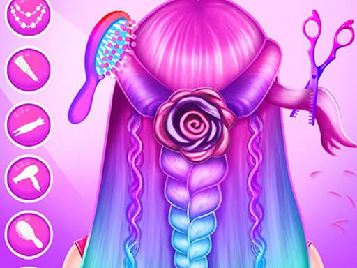 Braid Hair Salon Girls artwork