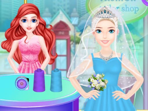 Romantic Wedding Dress Shop artwork