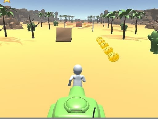 3D Desert Parkour artwork