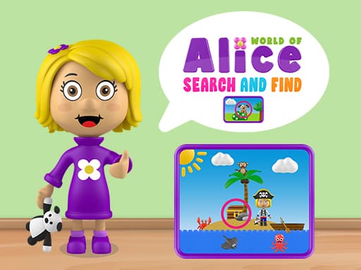 World of Alice Search and Find artwork