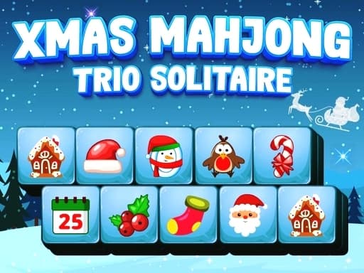 Xmas Mahjong Trio Solitaire artwork
