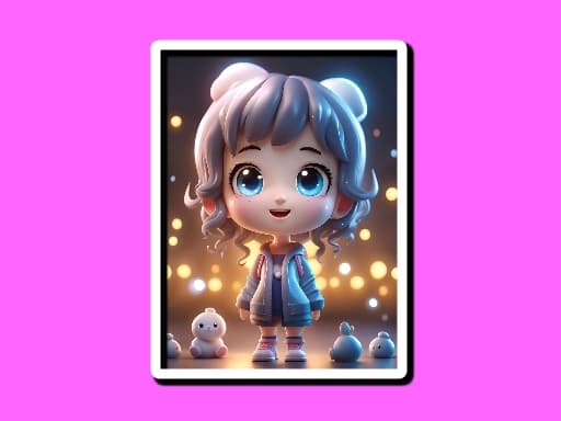 Chibi Doll Hidden Stars artwork