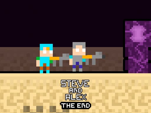 Steve and Alex TheEnd artwork