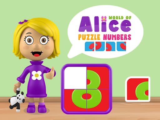 World of Alice Puzzle Numbers artwork