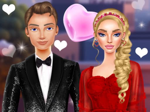 Valentines Day Couple Date artwork