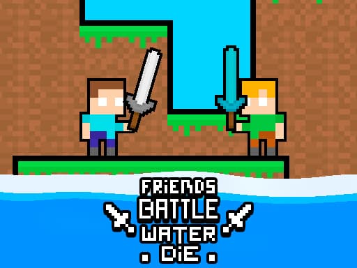 Friends Battle Water Die artwork