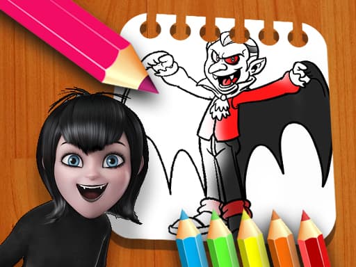 Hotel Transylvania Coloring Book artwork