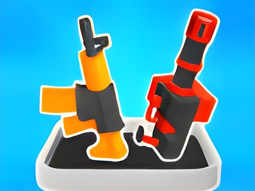 Merging weapons artwork