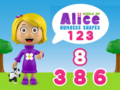 World of Alice Numbers Shapes artwork