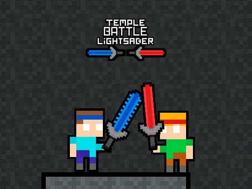 Temple Battle Lightsaber artwork
