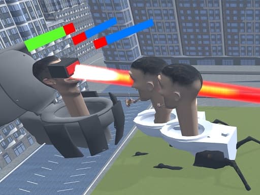 Skibidi Toilet Monster Fight artwork