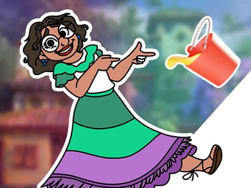 Encanto Coloring Book artwork