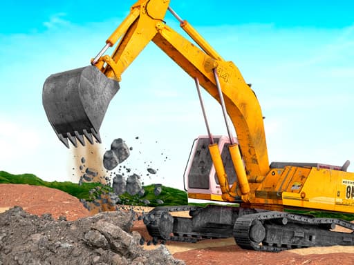 Real JCB Excavator Simulator artwork