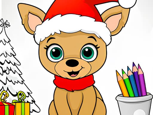Christmas Coloring Game 2 artwork