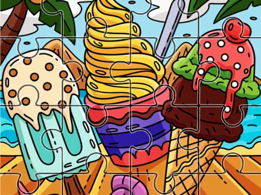 Island Treats Jigsaw artwork