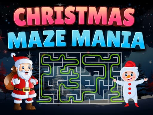 Christmas Maze Mania artwork