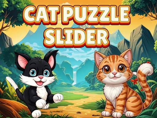 Cat Puzzle Slider artwork