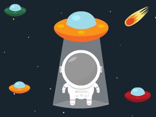 Astronaut vs Aliens artwork