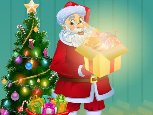 Christmas Santa Lights artwork