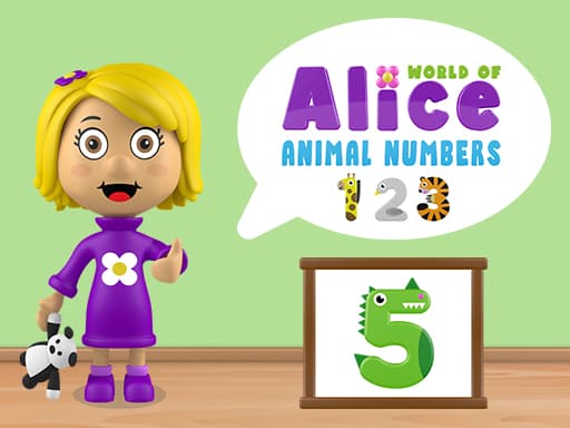 World of Alice Animal Numbers artwork