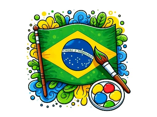 Brazil Coloring Adventure artwork